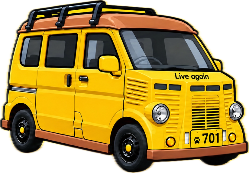 キッチンカー『Live again』
